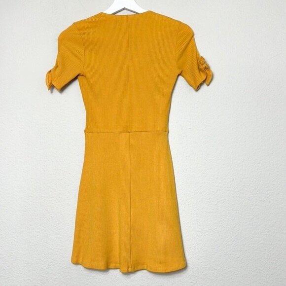 Reformation Sarah Ribbed Mini Sundress | Medium - Picture 5 of 5